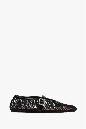 Fishnet Ballet Flats