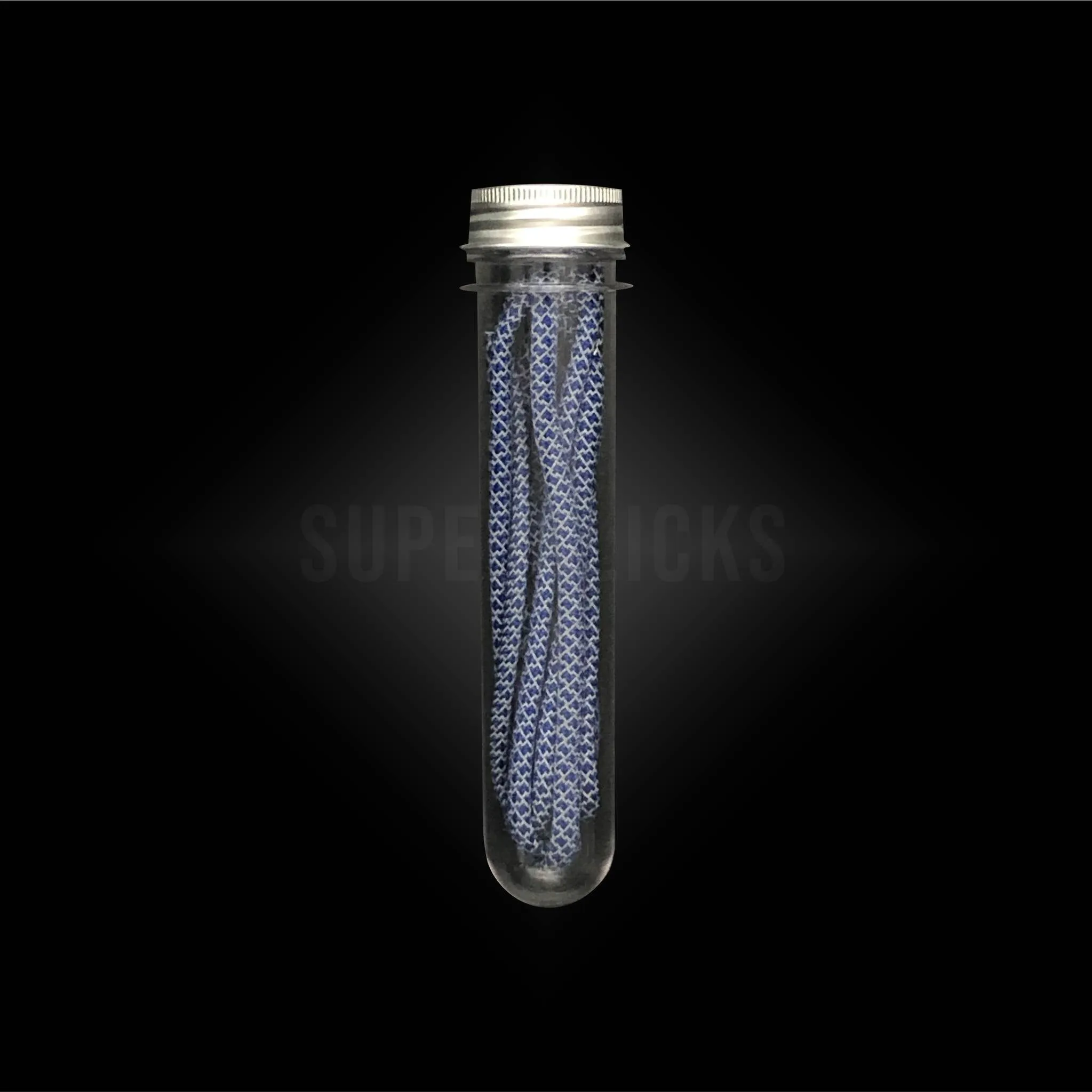 Indigo Blue | Round Reflective Laces