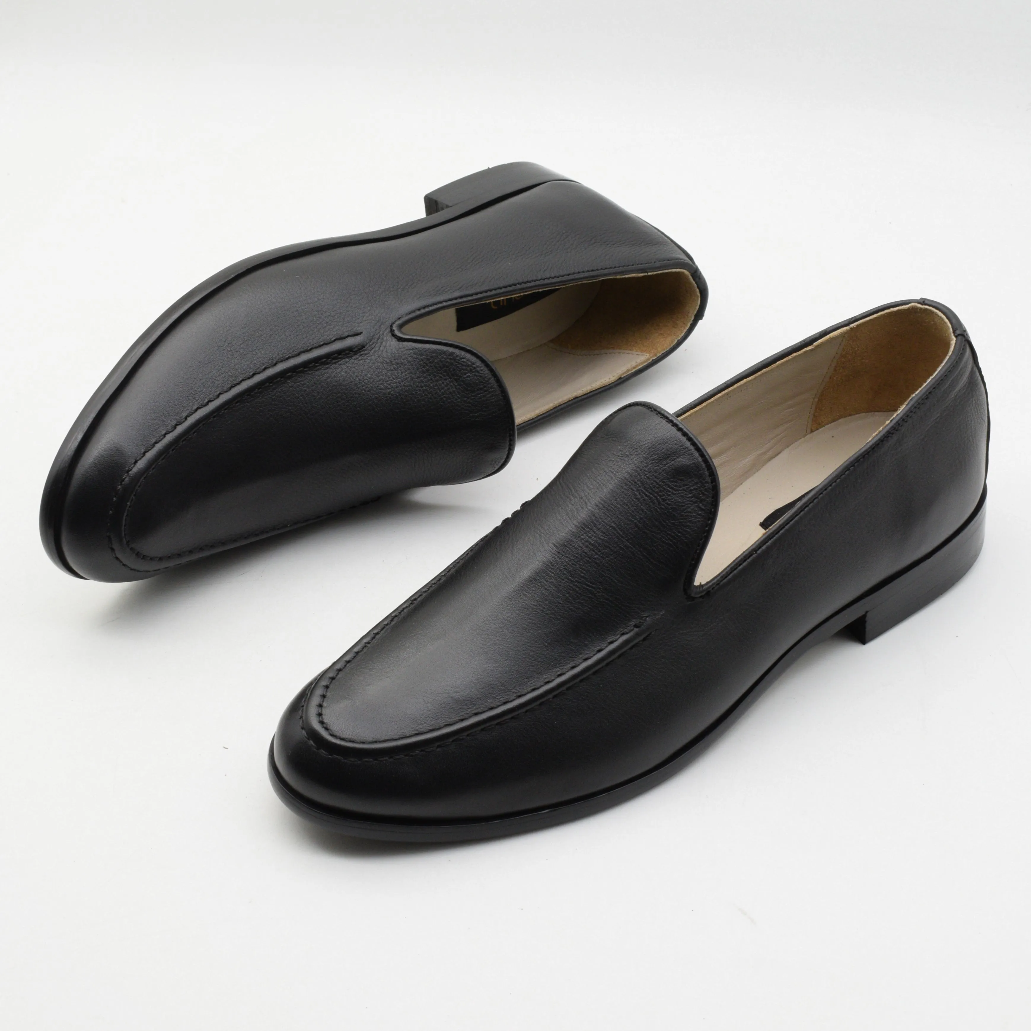 LEATHER PLAIN  LOAFERS