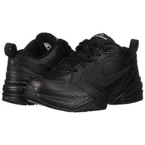 Nike Air Monarch IV (4E) - Black / Black, 12 4E US
