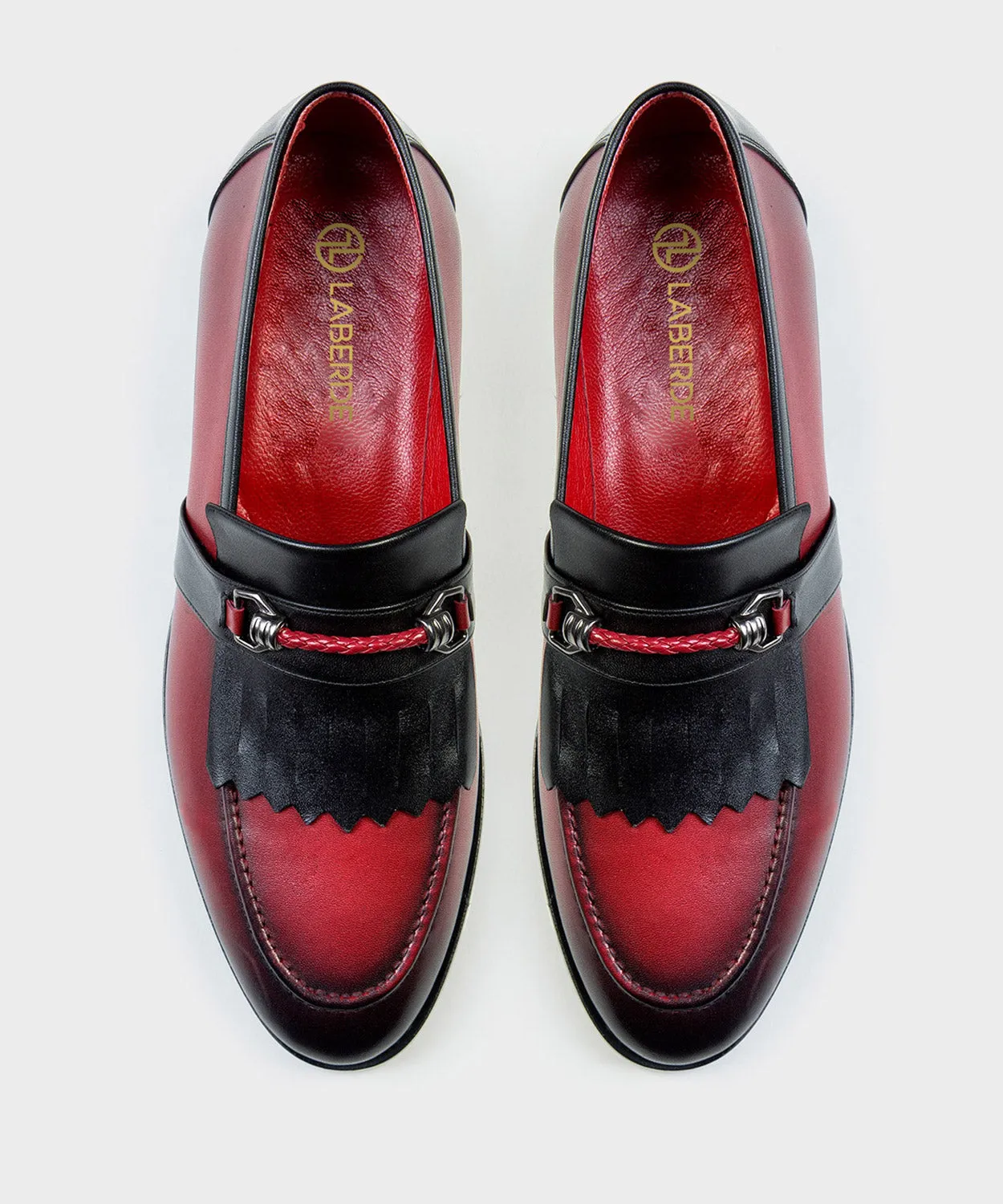 Red Leather Loafer