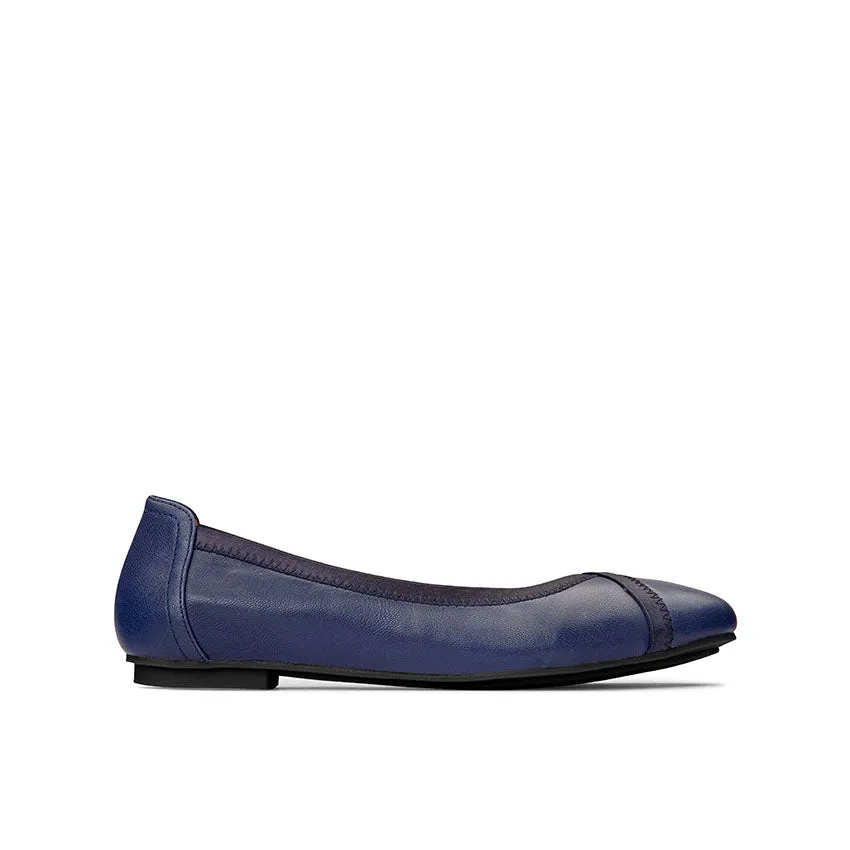 Spark Caroll Ballet Women's Flat Shoes - Navy