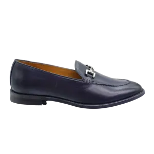 Womens' Moccasins in Calf Leather Bluette (BRD9426)